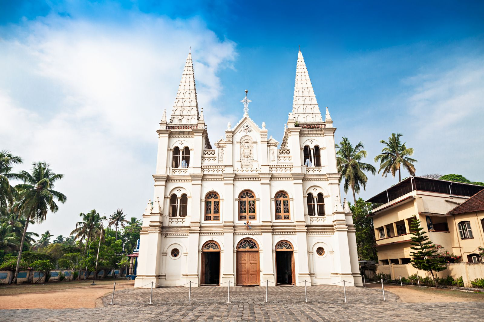 Arrival at Cochin Railway Station and Transfer to hotel , Check in at Hotel . Afternoon Proceed for Cochin Sightseeing. Visit the Dutch Palace-built by the Portuguese in 1557 and subsequently renovated by the Dutch after 1663. The Murals are Perhaps the best in India. Jewish Synagogue - built in 1568 and the oldest Synagogue in the Commonwealth are at Matta cherry. St. Francis Church - built in 1510 and the oldest European church in India, Chinese Fishing Nets- introduced by the court of Kublai Khan can be seen in Fort Cochin. Fort Cochin Beach etc. Evening Back to the hotel and overnight.
