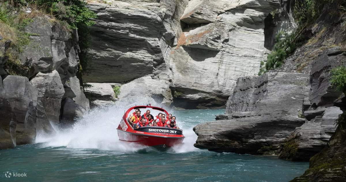 Shotover jet boat ride + Classic Kinross Wine Experience + Skyline Gondola Ride + 3 Luge + Queenstown – Wanaka
